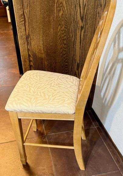 White Bar Height Chair image