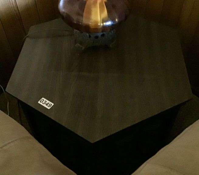 Hexagon Side Table image
