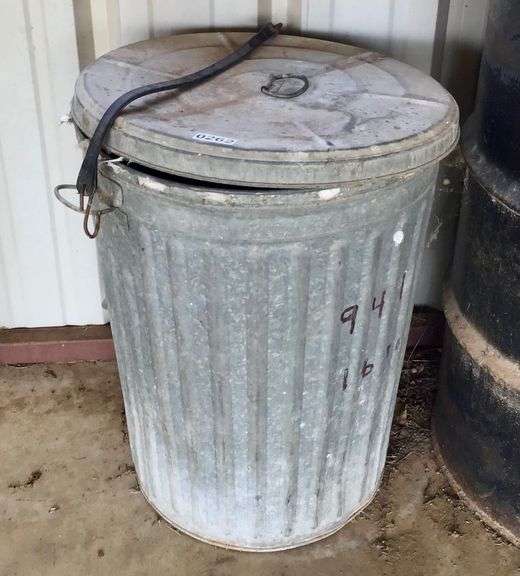 Galvanized Feed Can image