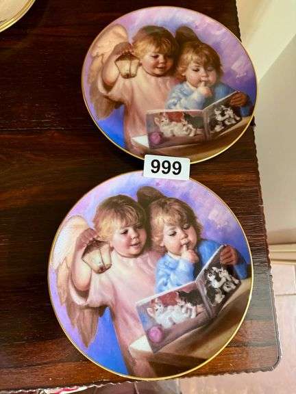 2 Plates Numbered of Heavenly Light D756 and D757 image
