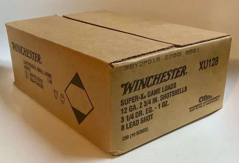 250rd Case Winchester Super-X 12ga #8 image