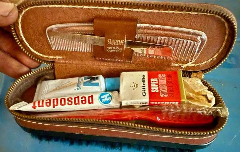 Antique Men's Travel Kit image