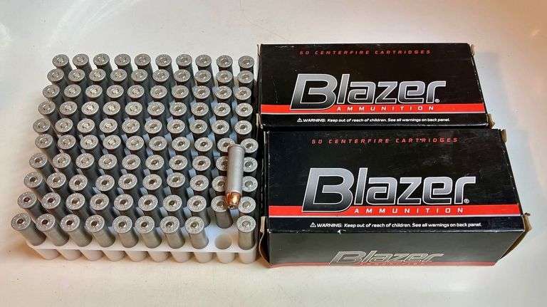100rds Blazer 158gr JHP 357 Magnum image