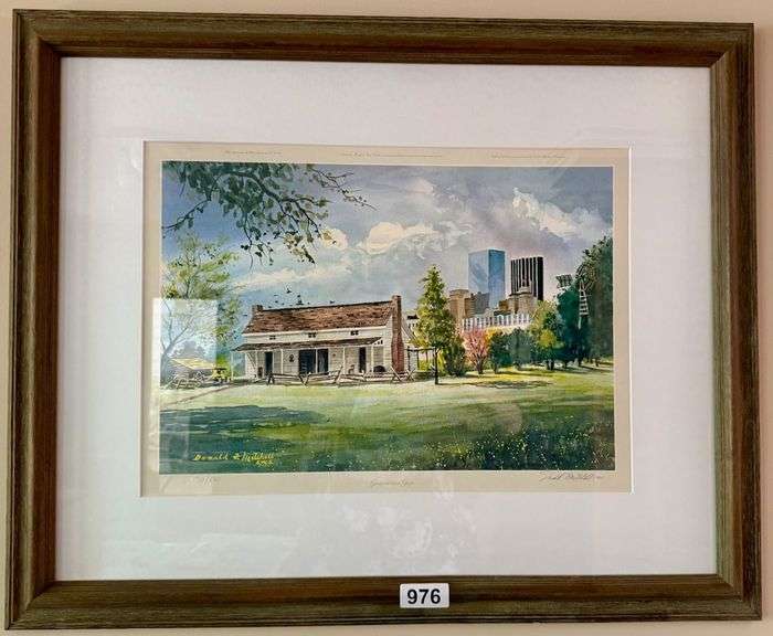 170/500 Numbered Print of Dallas - Generation Gap by Donald Mitchell image