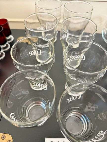 8 Coca Cola Glasses image