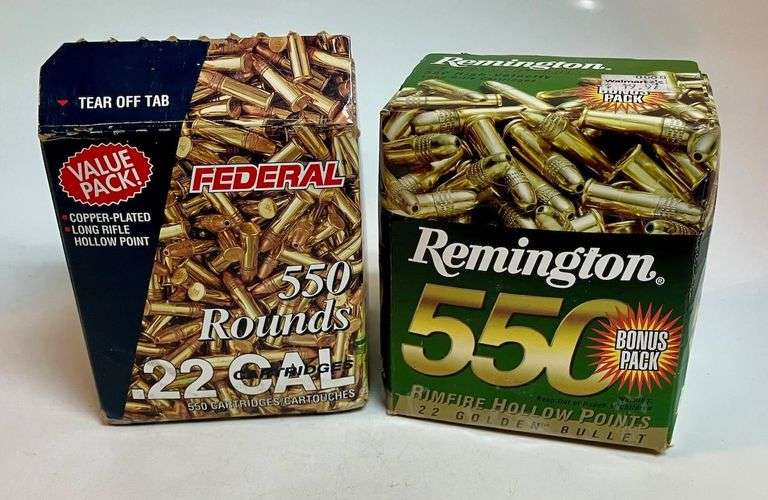 2 Open Boxes 22LR Bulk Ammo image