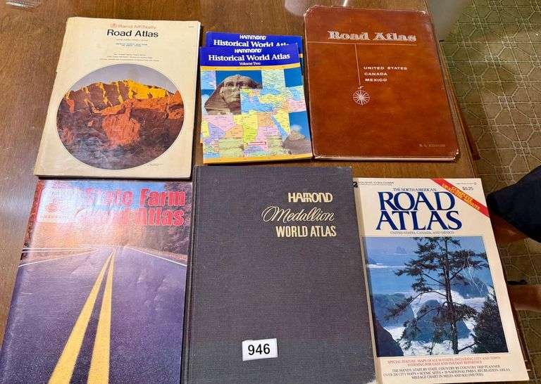 6 Antique Road Atlas for the USA image