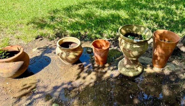 5 Large Exterior Pots image