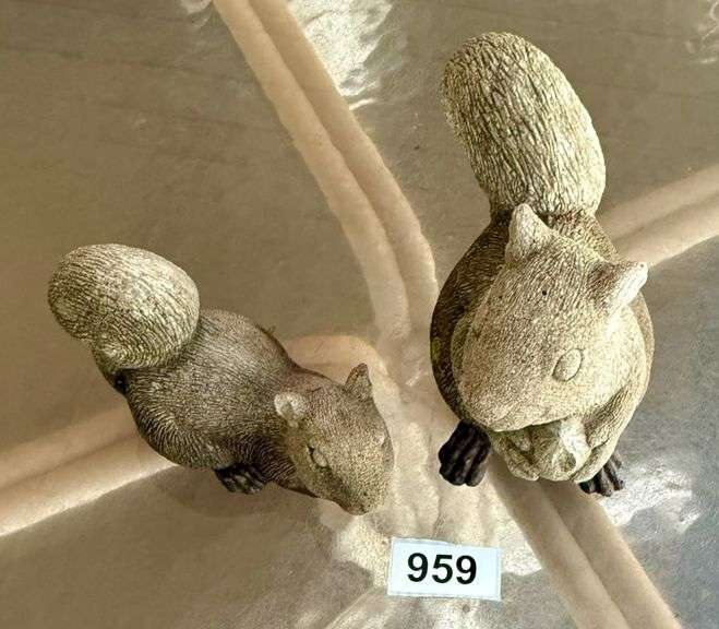 2 Concrete Squirrels image
