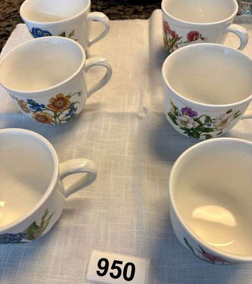 Set of 6 Coffee Mugs by Noritake Labeled Casual Gourmet image