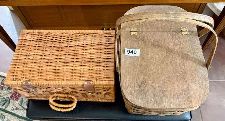 2 Picnic Baskets image