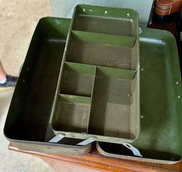 Antique Fishing Tackle Box image