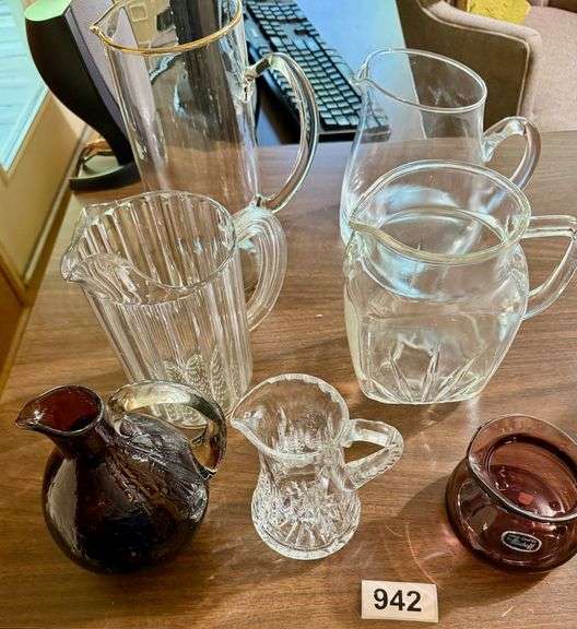 7 Pitchers (6 Glass, 1 Plastic) image