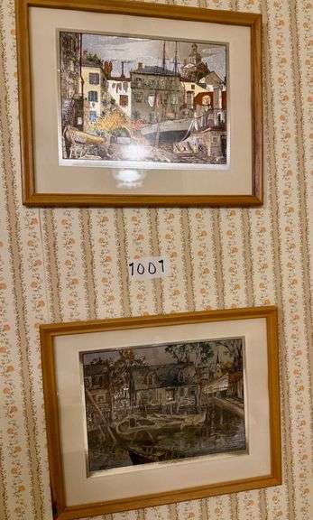 2 Pictures of Harbor Boats and Harbor Shelter image