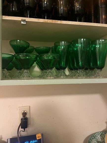 Green Glassware