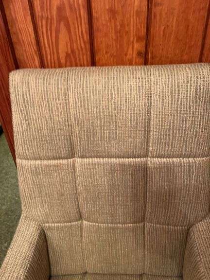 Chair and footstool