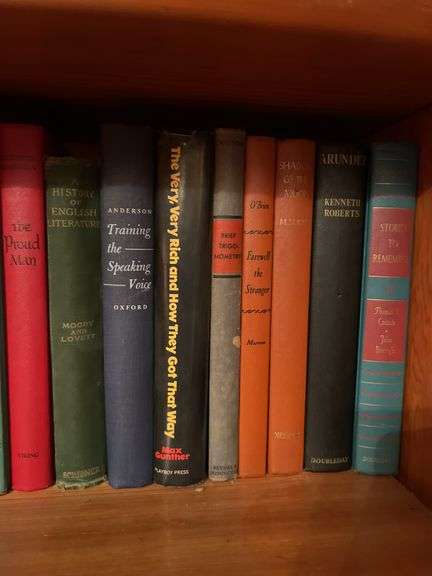Contents of 6th set of contents of shelves