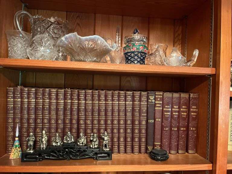 Contents of 2nd set of shelves