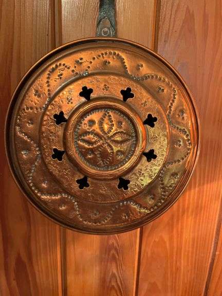 Copper bed warmer
