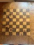 Checker Board Game Table