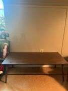 Coffee Table and Embossed Tray
