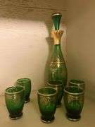 Gold Stem Wine Glasses
