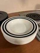 Black and White Dinnerware