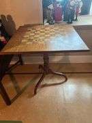 Checker Board Game Table