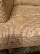 Chair and footstool