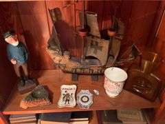 Contents of 7th set of shelves.