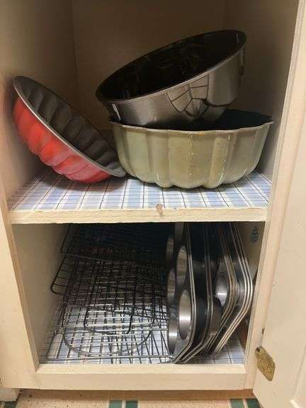 Assorted Baking Pans and Racks image