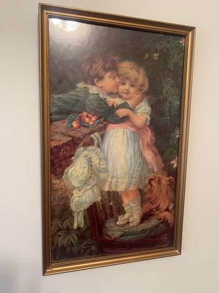 Framed Print of Children image