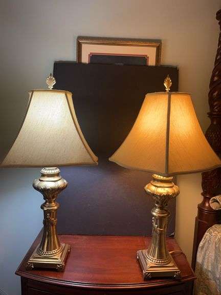 Pair of Quoizel Lamps image