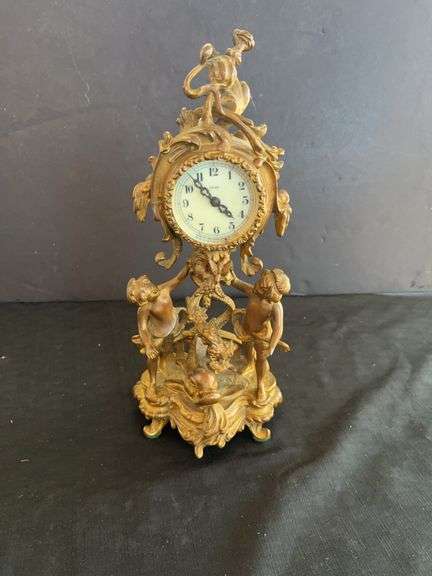 New Haven Clock Company Figural Clock image