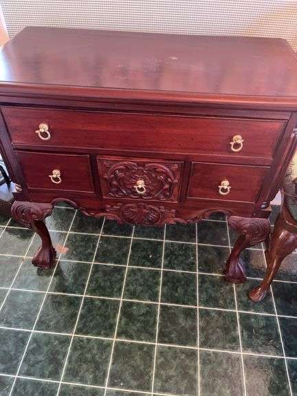 Ethan Allen Early American Furniture Three-Drawer Chest image