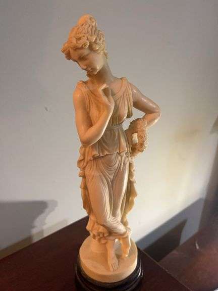 Sculptural Figure of a Grecian Woman image
