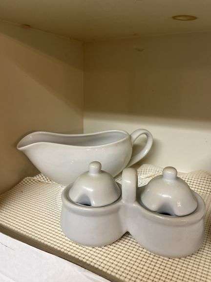 White Ceramic Serving Pieces image