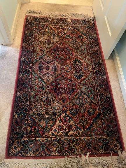 Karastan Multicolor Panel Kirman Area Rug - 2.10 x 5 image