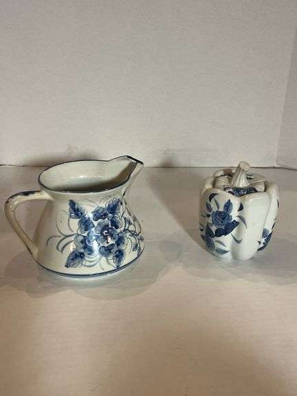 Blue and White image