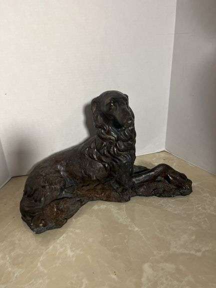 Borzoi Dog Sculpture image