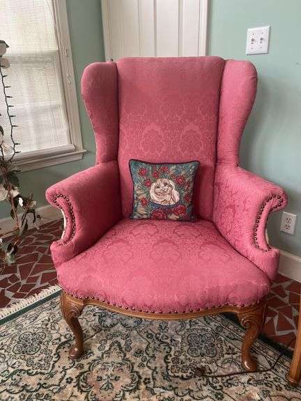 Upholstered Wingback image