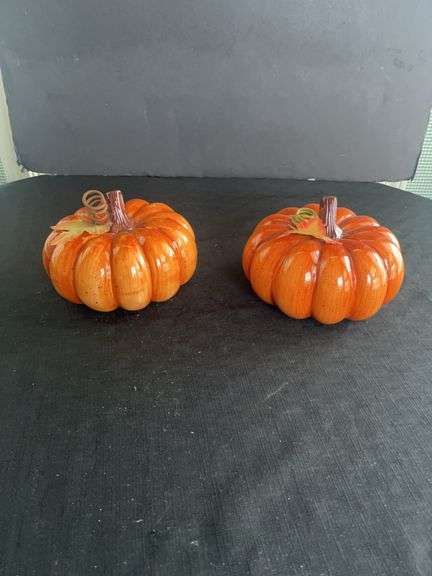 Ceramic Pumpkin Decor image