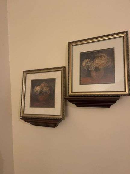 Framed Albena Floral Print Art image