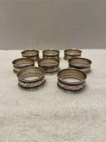 Sterling Silver Napkin Rings image