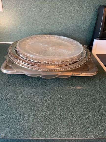 Assorted Serving Platters and Trays image