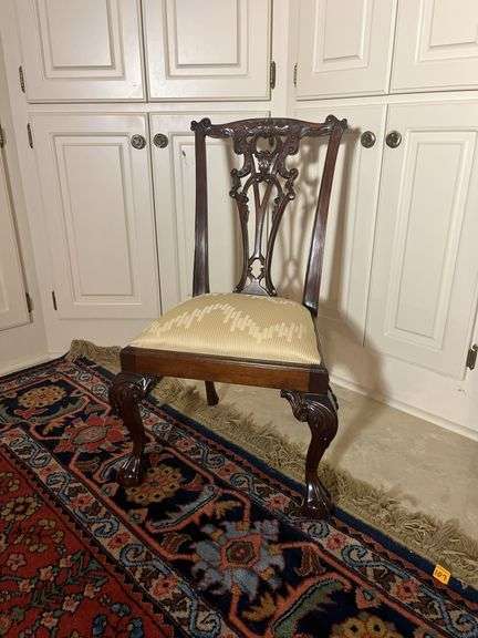 Child's Chair with Carved Details image