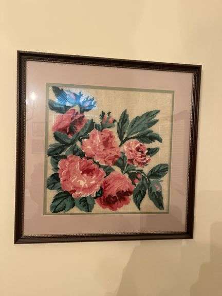 Framed Floral Art image