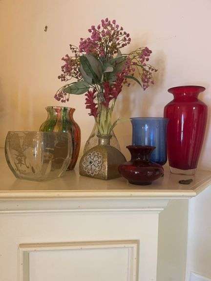 Assorted Decorative Vases (Set of 7) image