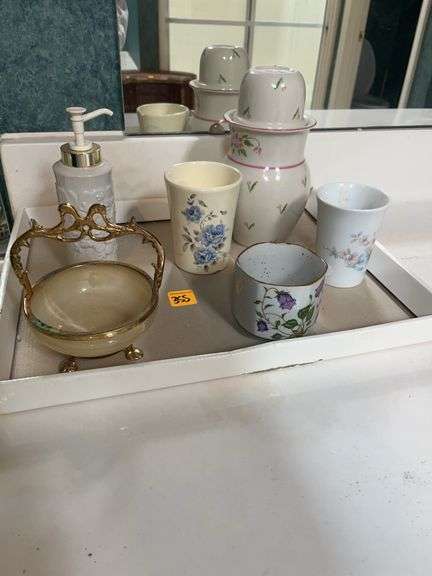 Miscellaneous Decorative Vanity Items - Set of 6 image