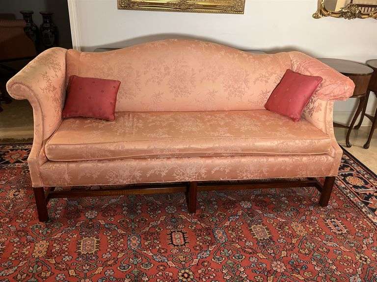 Clayton Marcus Damask Pattern Sofa image